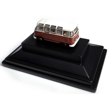Load image into Gallery viewer, 1:148 Brown VW T1 Mini Van Classic Vintage Bus Model Diecast Metal Car New Collection
