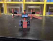Load image into Gallery viewer, 1:64 Painted Figure Model Miniature Resin 4 wheel alignment Device Pillar Lift Collection
