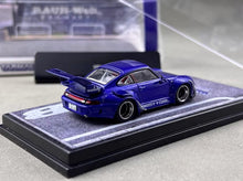 Load image into Gallery viewer, Tarmac 1:64 Blue RWB 993 Classic Sports Model Diecast Metal Car New Collection

