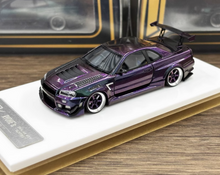 Load image into Gallery viewer, 404Error 1:64 JDM Skyline GTR R34 Racing Sports Model Diecast Resin Car New Collection
