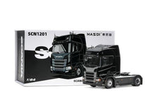 Load image into Gallery viewer, Masdi 1:64 Black Scania R500 Truck Tractor Model Diecast Metal Car New Collection
