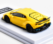 Load image into Gallery viewer, MJ 1:64 Yellow LP610 Huracan Sports Model Diecast Resin Car New Collection
