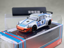 Load image into Gallery viewer, MM 1:64 Silver RWB 964 #8 Racing Sports Model Diecast Metal Car New Collection
