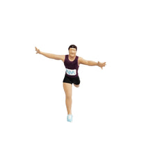 Load image into Gallery viewer, 1:64 Painted Figure Mini Model Miniature Resin Diorama Sand Running Man Athlete
