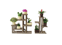 Load image into Gallery viewer, 1:64 Painted Figure Mini Model Miniature Resin Diorama Sand Toy Potted Plant Set
