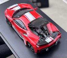 Load image into Gallery viewer, SH 1:64 Red 488 Pista Novitec #51 Sports Model Diecast Metal Car New Collection
