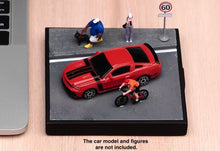 Load image into Gallery viewer, 1:64 Painted Car Model Base Miniature Diorama Toy Road Highway Scenario Roadside
