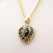 Load image into Gallery viewer, Nature Jade Love Pendant Necklace Gift Jewelry charm Blessing Adore Jewelry n
