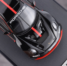 Load image into Gallery viewer, SR 1:64 Black 911 GT3 R Racing Sports Model Diecast Metal Car New Collection
