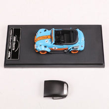 Load image into Gallery viewer, HKM 1:64 RWB Gulf Beetle VW Convertible Sports Model Diecast Metal Car
