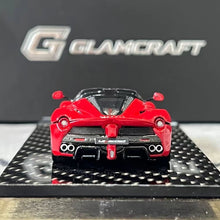Load image into Gallery viewer, 1:64 GLAMCRAFT Red Lafeerrari Racing Sports Open Model Diecast Metal Car New Collection
