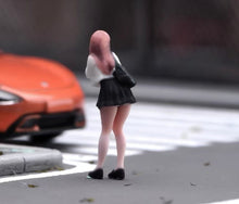 Load image into Gallery viewer, 1:64 Painted Figure Model Miniature Resin Diorama Toy Sand Uniform Girl Pretty

