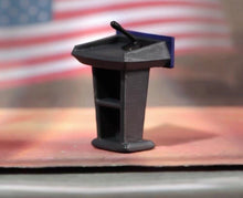 Load image into Gallery viewer, 1:64 Painted Figure Model Miniature Resin Diorama Sand Cap Coat Suit Man Rostrum New Collection
