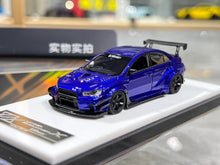 Load image into Gallery viewer, 404Error 1:64 JDM Blue Lancer EVO X Varis Sports Model Diecast Resin Car New Collection
