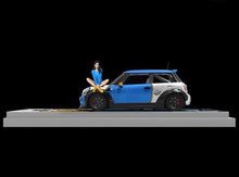 Load image into Gallery viewer, TM 1:64 Duck Mini Cooper Figure Sport Model Diecast Metal Car New Collection
