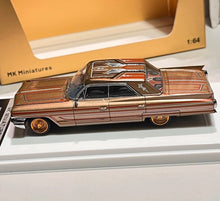 Load image into Gallery viewer, MK 1:64 HEC Brown Deville Muscle Lowrider Sport Model Diecast Metal Car New Collection
