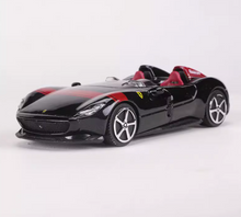 Load image into Gallery viewer, Bburago 1:43 Black Monza SP2 Racing Sports Model Diecast Metal Car Box New
