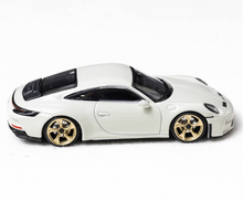Load image into Gallery viewer, DM 1:64 White 911 GT3 Sports Model Diecast Metal Car New Collection
