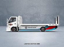 Load image into Gallery viewer, TM 1:64 H300 Flatbed Transport Trailer Truck Sports Model Diecast Metal Car
