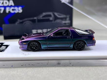 Load image into Gallery viewer, ATS 1:64 Purple RX7 FC3s MK2 Hatchback Sports Model Diecast Metal Car New Collection
