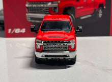 Load image into Gallery viewer, SC 1:64 Red Silverado Pickup Truck Sports Model Diecast Metal Car New Collection
