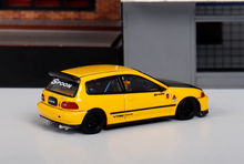 Load image into Gallery viewer, SW 1:64 JDM Yellow EG6 Civic SIR Hatchback Sport Model Diecast Metal Car New Collection
