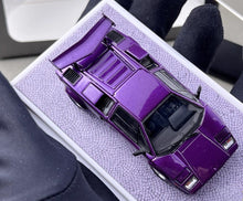 Load image into Gallery viewer, FY 1:64 Purple Countach LP5000 S QV Racing Sports Model Diecast Metal Car New Collection
