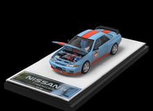 Load image into Gallery viewer, TM 1:64 Blue JDM Skyline GTR R32 Gulf Sports Model Diecast Metal Car New
