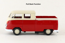 Load image into Gallery viewer, WELLY 1:36 Red T1 Double Cabin Pick Up Truck Model Diecast Toy Metal Car BN
