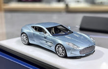 Load image into Gallery viewer, Deepmaker 1:64 Ice Blue One 77 Coupe Sports Model Diecast Resin Car New Collection
