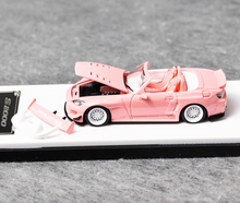 Load image into Gallery viewer, MT 1:64 JDM Pink S2000 Pandem Valentine Sports Model Diecast Metal Car New Collection
