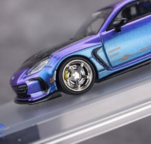 Load image into Gallery viewer, CM 1:64 Purple Carbon BRZ Coupe Widebody Sports Model Diecast Metal Car New Collection
