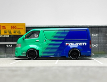 Load image into Gallery viewer, Tarmac 1:64 JDM Hiace Falken Delivery Van Sports Model Diecast Metal Car New Collection
