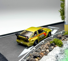 Load image into Gallery viewer, 1:64 Inno64 Gold Levin AE86 Widebody Sports Model Diecast Metal Car New Collection

