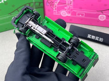 Load image into Gallery viewer, MT 1:64 Green H300 Custom Tow Flatbed Truck Dinosaur Model Diecast Metal Car
