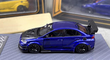 Load image into Gallery viewer, 404Error 1:64 Blue Lancer EVO X Varis Widebody Model Diecast Resin Car New
