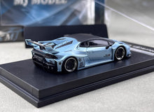 Load image into Gallery viewer, MJ 1:64 Ice Blue Huracan LP610 GT Sports Model Diecast Metal Car New Collection
