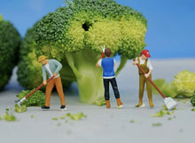 Load image into Gallery viewer, 1:64 Painted Figure Model Miniature Resin Diorama Sand Gardener Nurseryman Woman Collection
