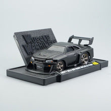 Load image into Gallery viewer, Maisto 1:64 Black Muscle 1999 LBWK GTR R34 Sports Model Diecast Metal Car New
