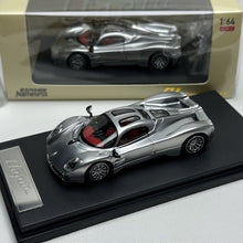 Load image into Gallery viewer, HM 1:64 Silver Utopia Engine Sports Model Diecast Metal Car New Collection
