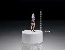 Load image into Gallery viewer, 1:64 Painted Figure Mini Model Miniature Resin Diorama Singer Artist Pop Star New Scene
