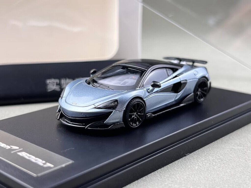 LCD 1:64 Ice Blue Mclaren 600LT Racing Sports Model Diecast Metal Car New Collection