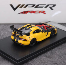 Load image into Gallery viewer, HM 1:64 Yellow Viper MK3 ACR Coupe Sports Model Diecast Metal Car New Collection
