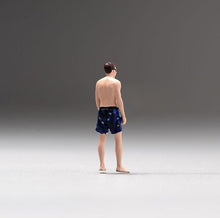Load image into Gallery viewer, 1:64 Painted Unpainted Figure Model Miniature Resin Diorama Man in Swimming Suit New
