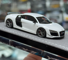 Load image into Gallery viewer, GRYNING 1:64 White R8 GT Racing Sports Model Diecast Resin Car New Collection
