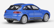Load image into Gallery viewer, WELLY 1:36 Blue Macan Turbo SUV Sports Model Diecast Toy Metal Car BN

