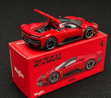 Load image into Gallery viewer, Maisto 1:64 Red F80 Racing Sports Model Diecast Metal Car New Collection
