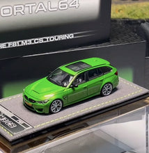 Load image into Gallery viewer, Mortal 1:64 Green F81 M3 CS Wagon Touring Sports Model Diecast Metal Car New Collection
