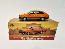 Load image into Gallery viewer, Perka 1:64 Yellow 1987 FSO POLONEZ MR'87 Classic Model Diecast Metal Car New Collection
