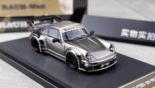 Load image into Gallery viewer, Star 1:64 Titanium Silver RWB 964 GT Racing Sports Model Diecast Metal Car New Collection
